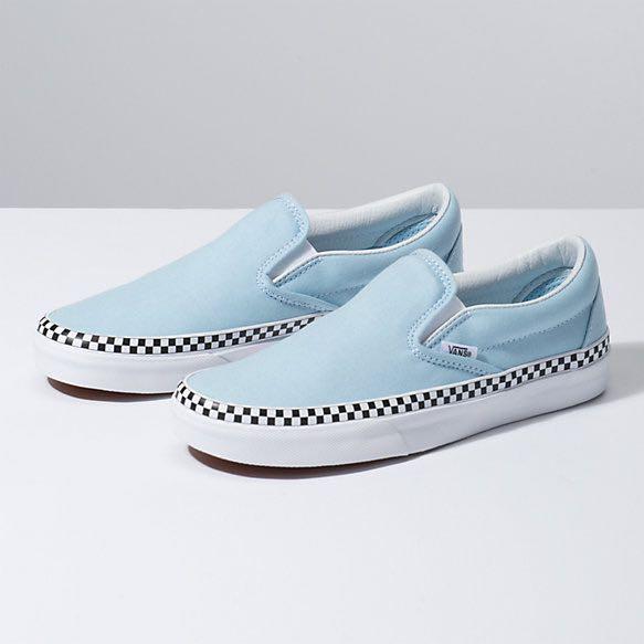 Check foxing slip outlet on vans blue