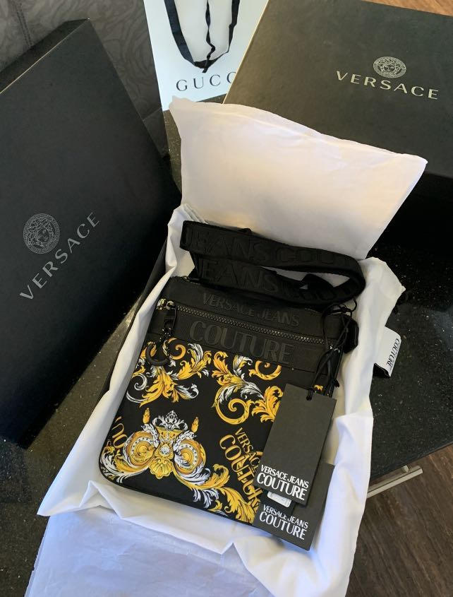 Versace jeans sales sling bag