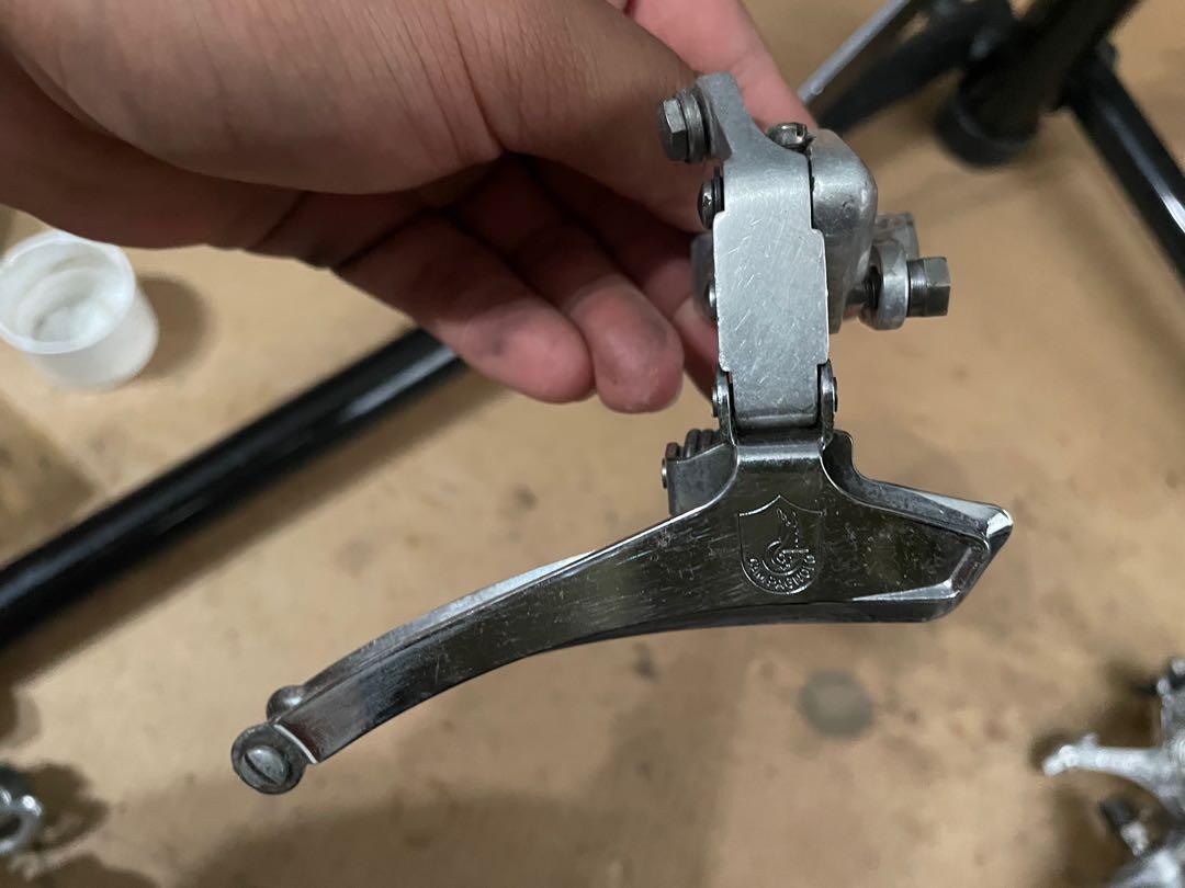 Vintage campagnolo front shop derailleur