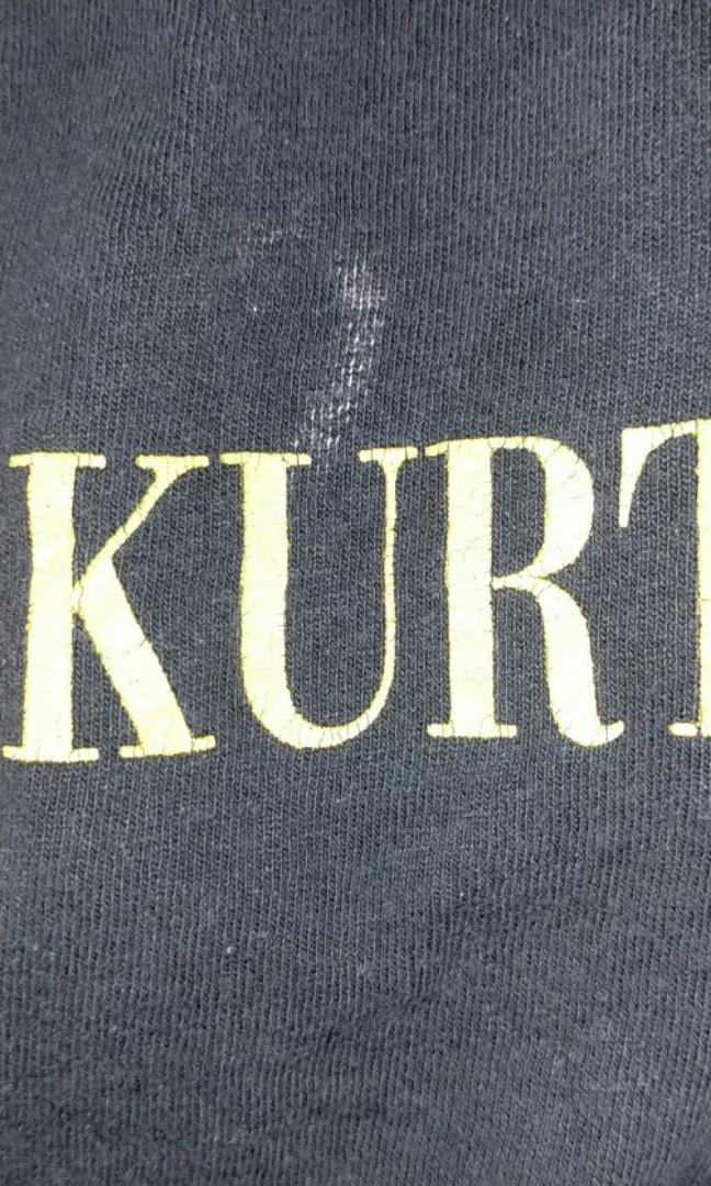 Vintage Kurt Cobain Nirvana ‘Dumb’ tribute t-shirt. “The sun is gone ...
