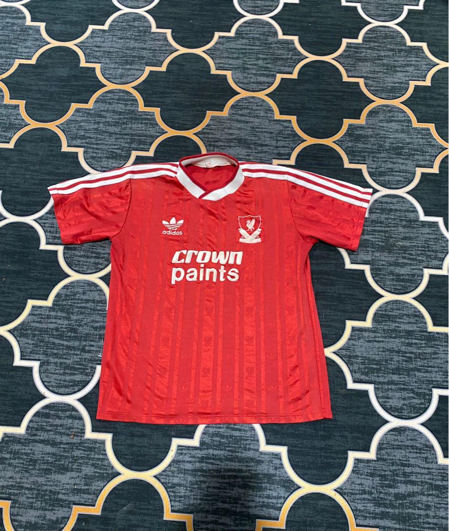 VINTAGE LIVERPOOL CROWN PAINT Men s Fashion Tops Sets Tshirts Polo Shirts on Carousell