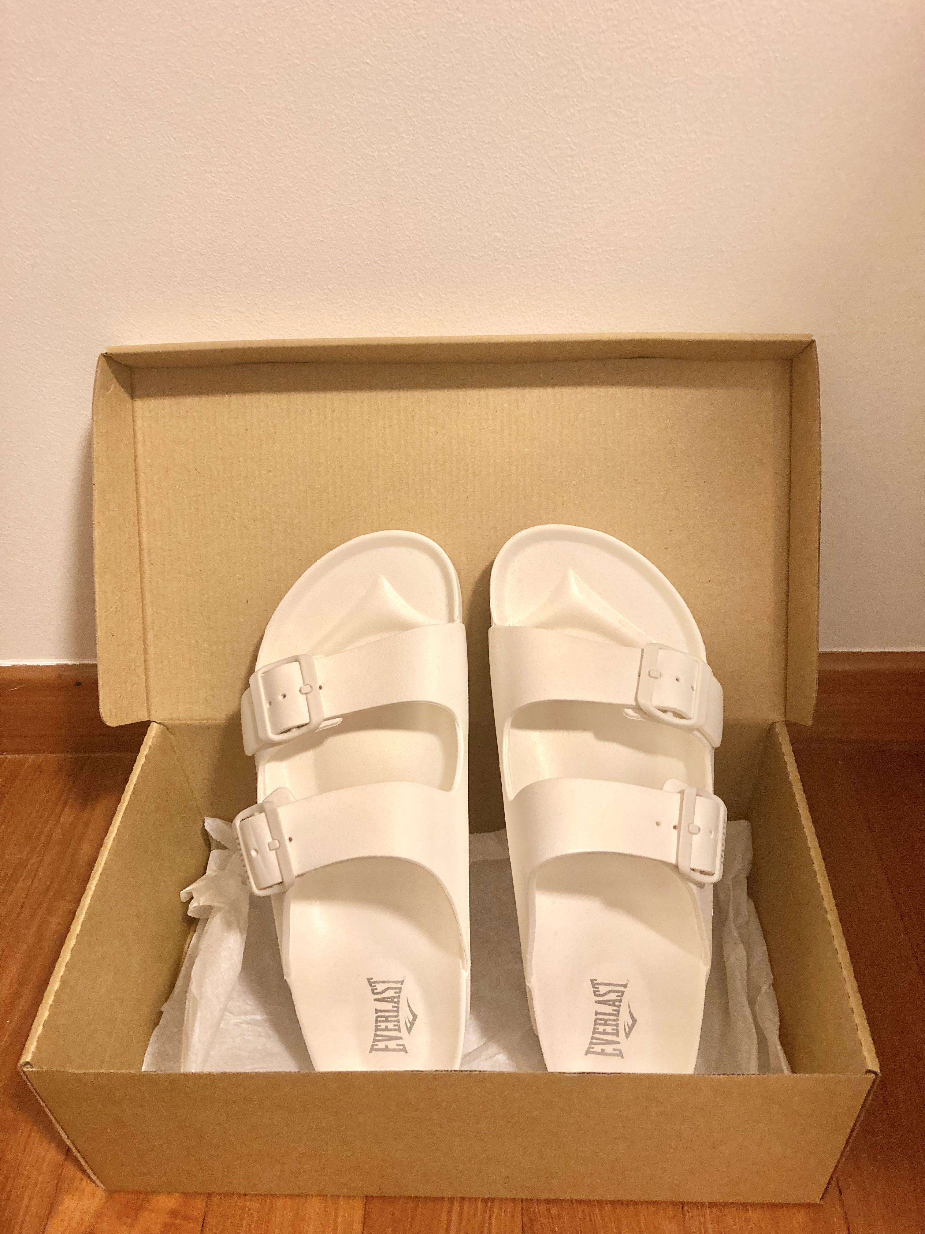 Double strap on sale plastic sandals