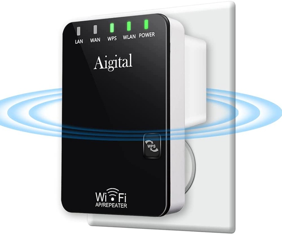 X7175 Aigital WiFi Booster Range Extender, WiFi Repeater 300Mbps, 2.4G