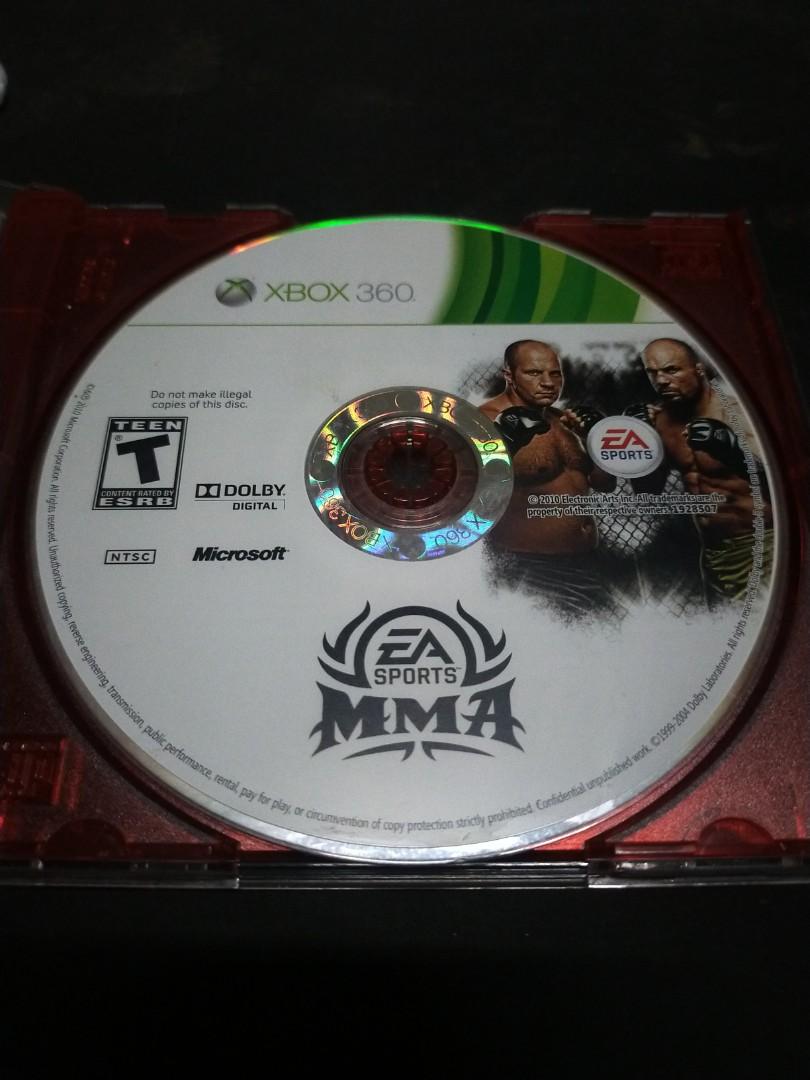 XBOX 360 EA Sports MMA, Video Gaming, Video Games, Xbox on Carousell