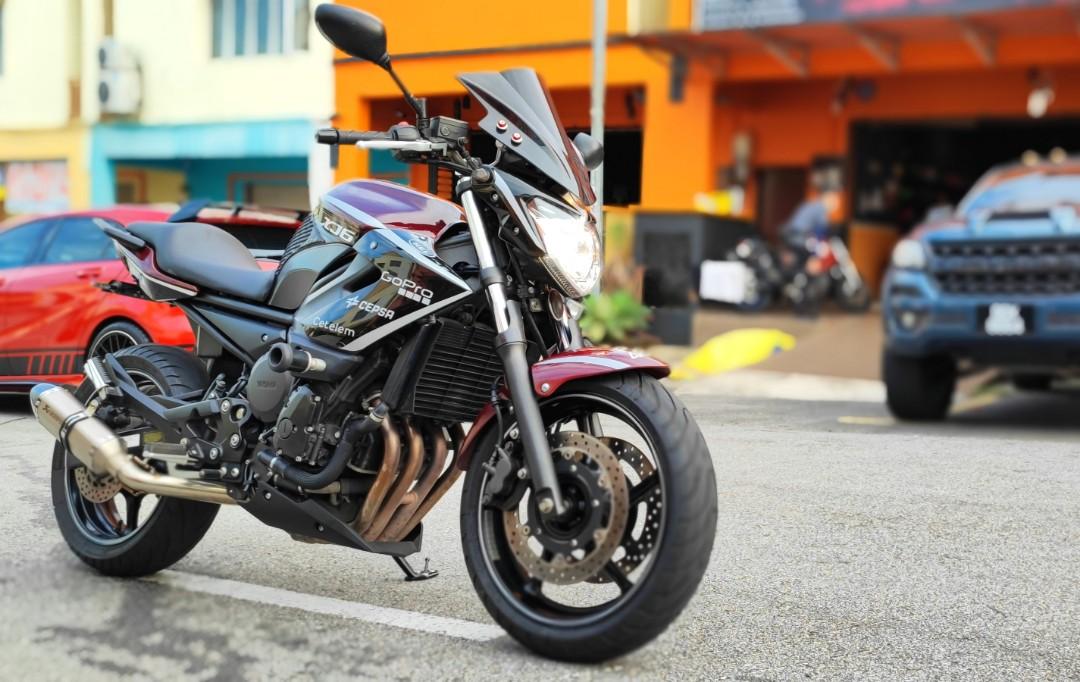 Yamaha xj6 akrapovic cheap