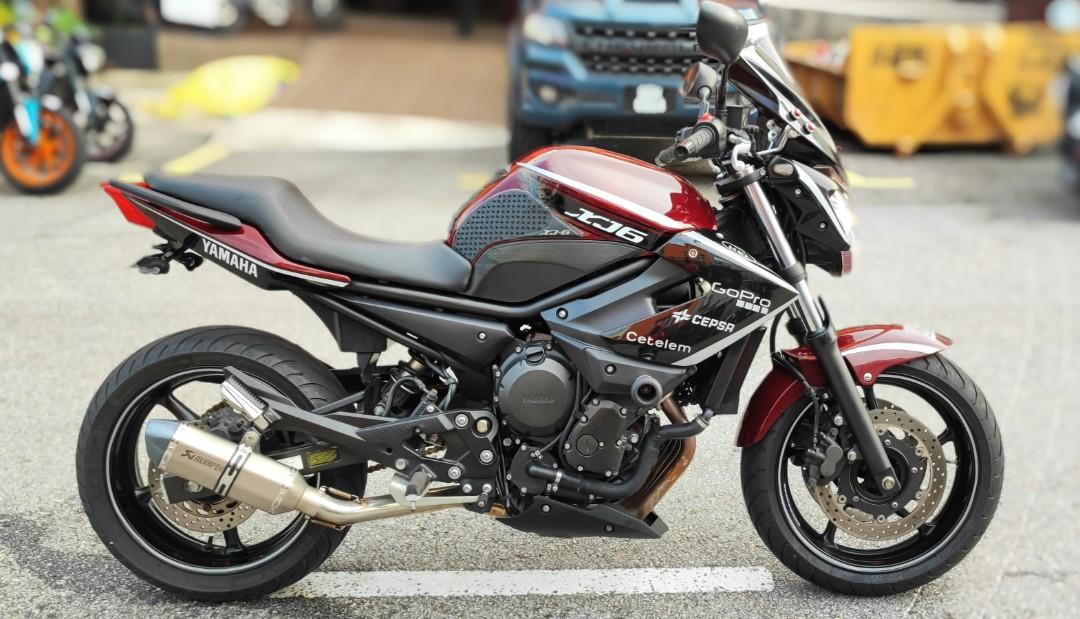 Yamaha xj6 akrapovic new arrivals