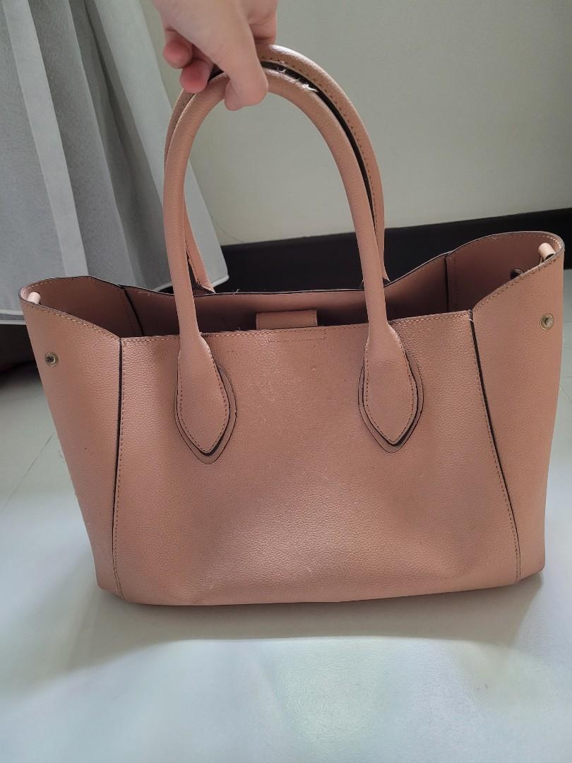Zalora Nude Pink Bag, Women's Fashion, Bags & Wallets, Shoulder Bags on