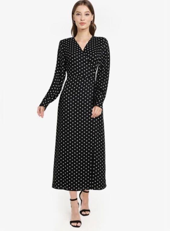 Zalora polka dot dress sale