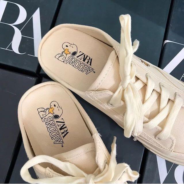 Zara discount snoopy shoes