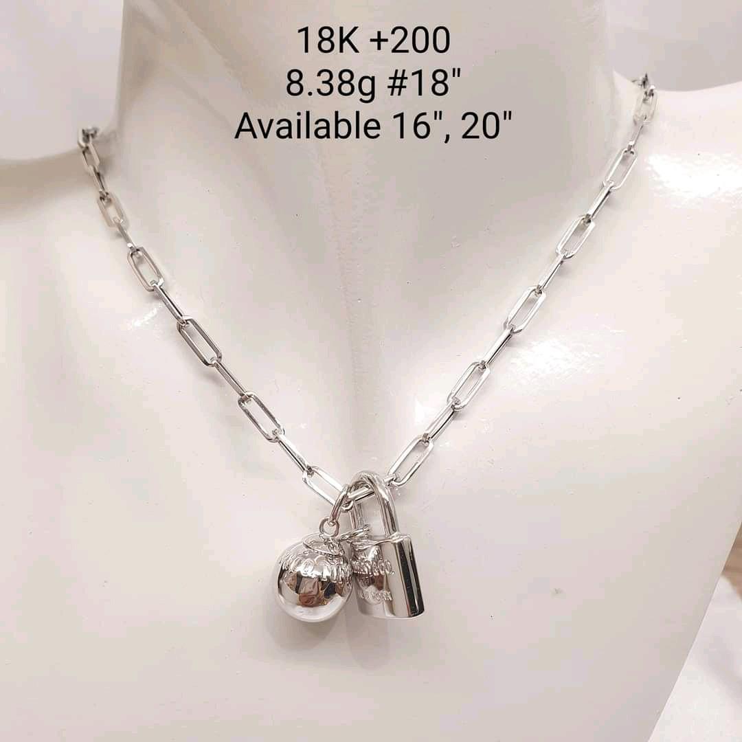 18K T&C NECKLACE, Women's Fashion, Jewelry & Organizers ...