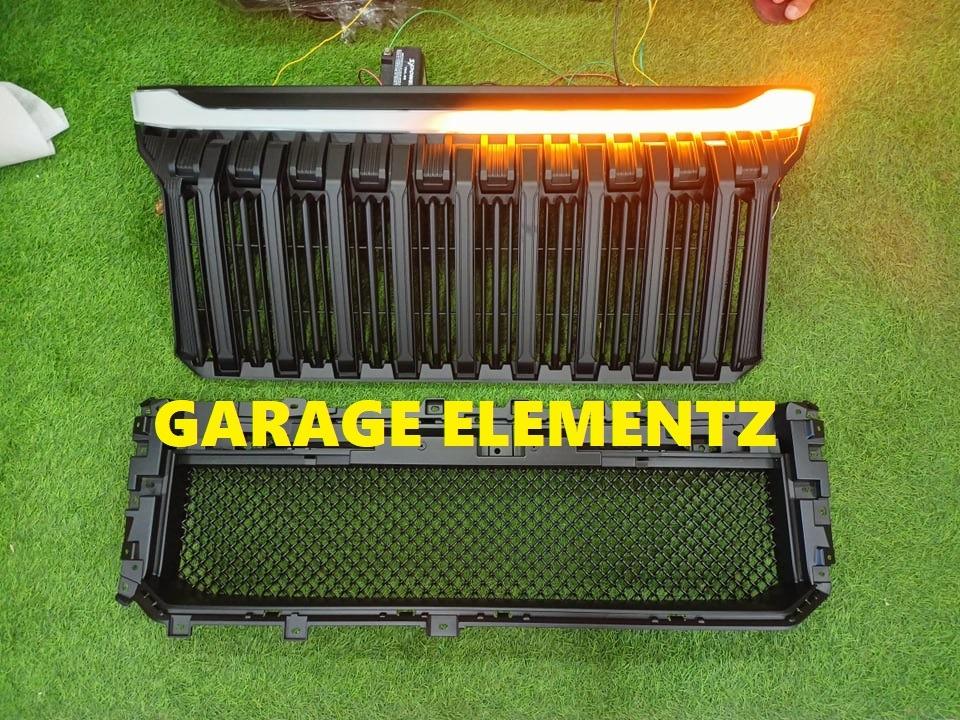 2019 to 2022 Mitsubishi Strada Triton Front grill with LED Light, Car ...