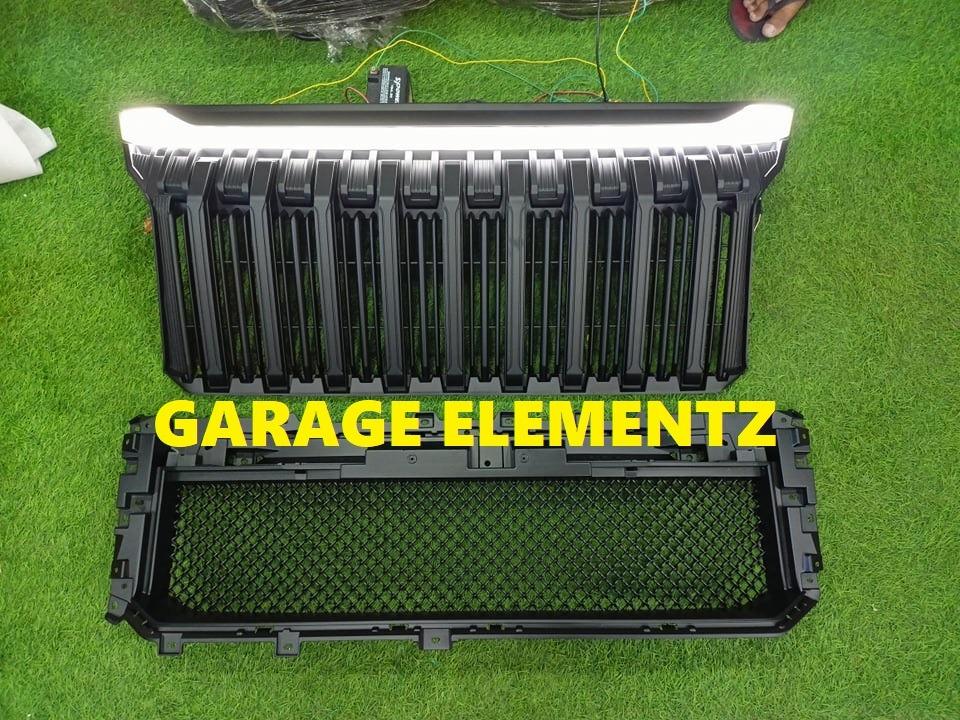 2019 to 2022 Mitsubishi Strada Triton Front grill with LED Light, Car ...