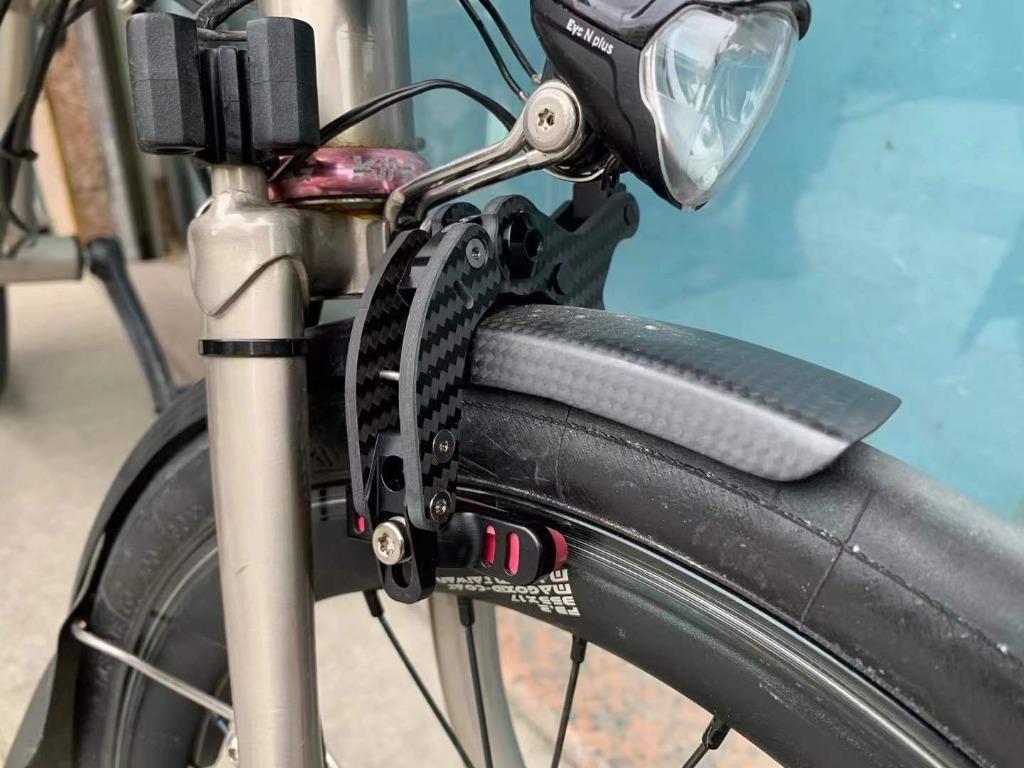 Brompton brakes top upgrade