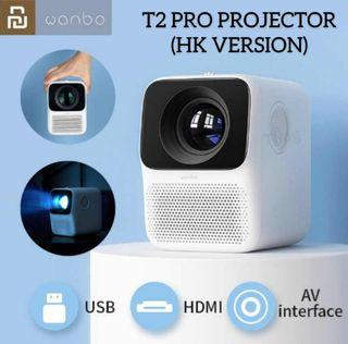 小米有品 萬播 Wanbo T2 Pro 智能小型投影機 WIFI Projector