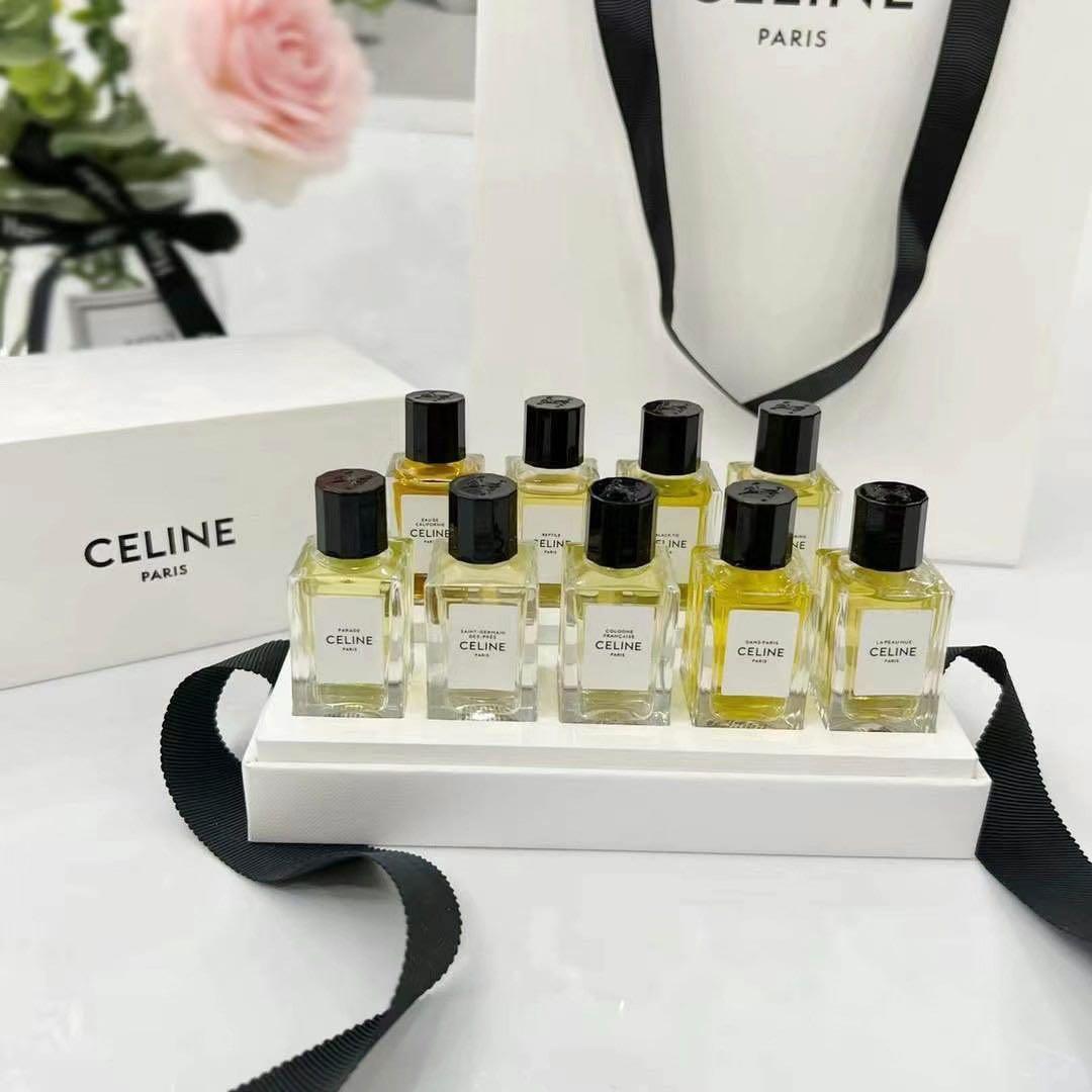 現貨   CELINE    mini parfume box set    迷你香水禮盒10ml x9, 美容