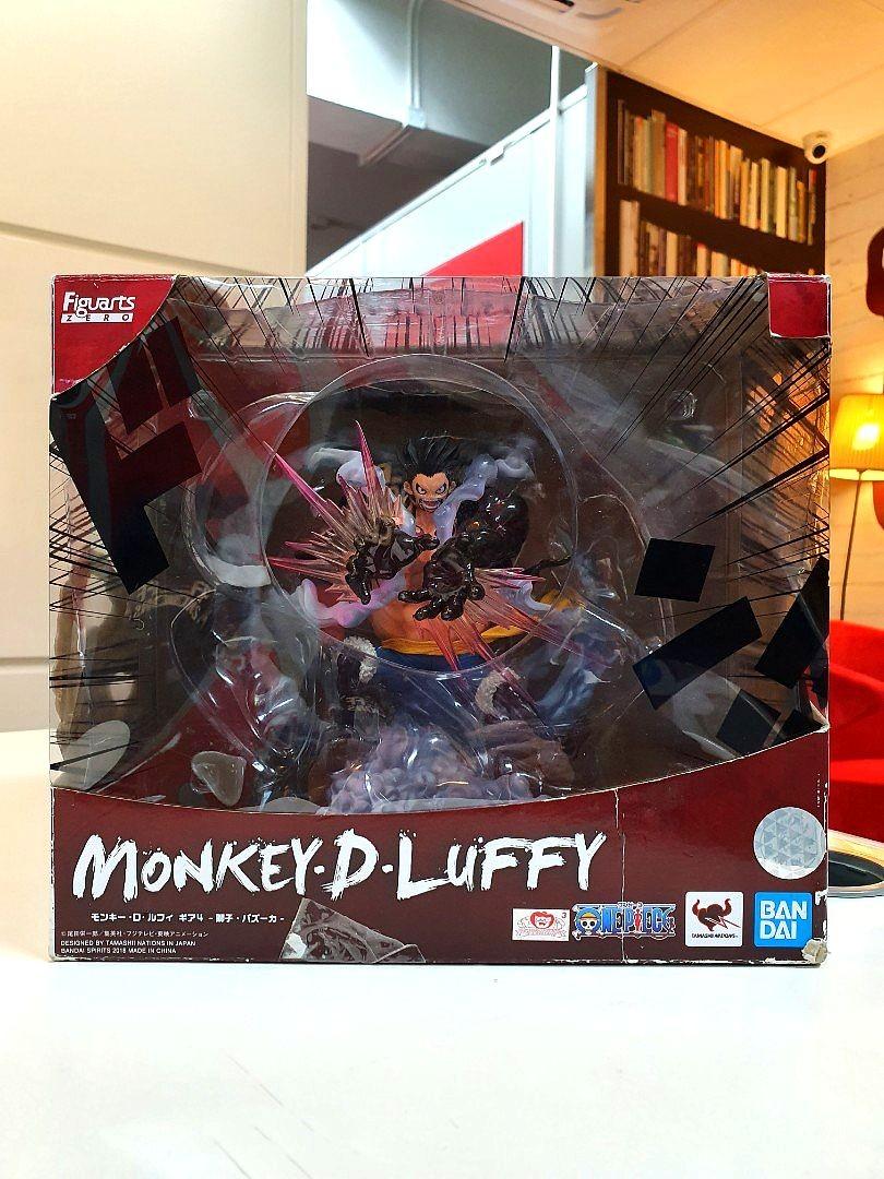 海賊王figuarts Zero 路飛必殺技四檔獅子火箭炮 超激戰 One Piece Figuarts Zero Extra Battle Monkey D Luffy Gear 4 Leo Bazooka 興趣及遊戲 玩具 遊戲類