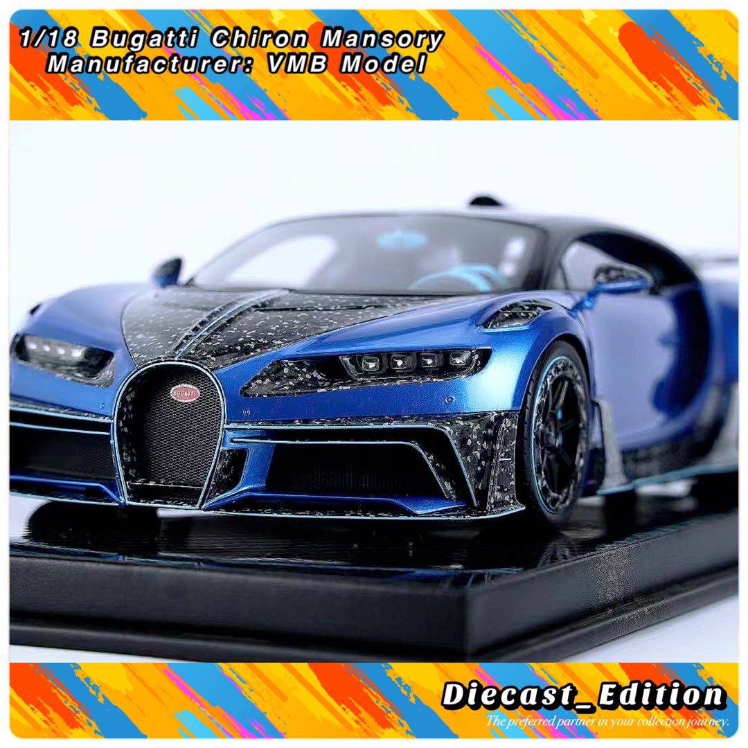 1/18 Bugatti Chiron Mansory by VMB Model, Hobbies & Toys, Toys