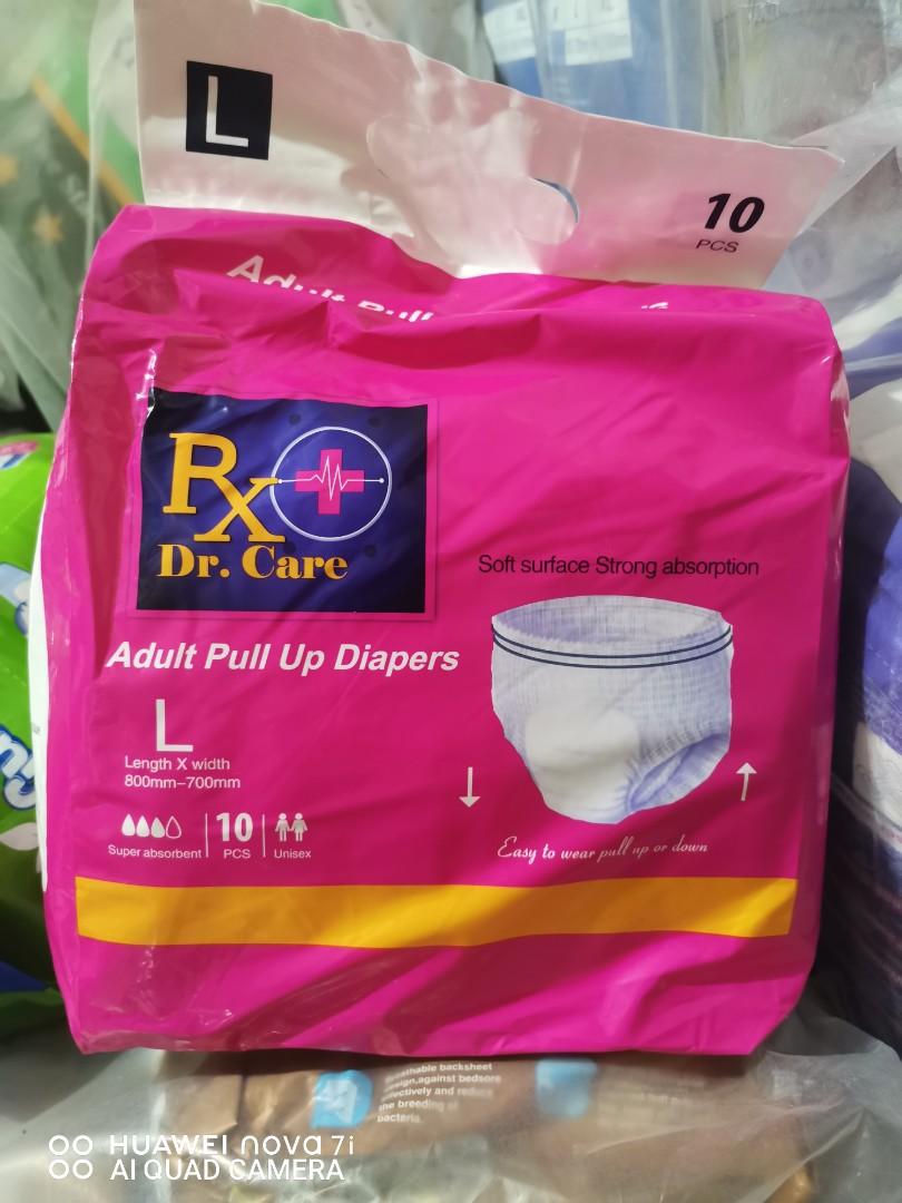 Aduit pull ups diaper, Health & Nutrition, Assistive & Rehabilatory