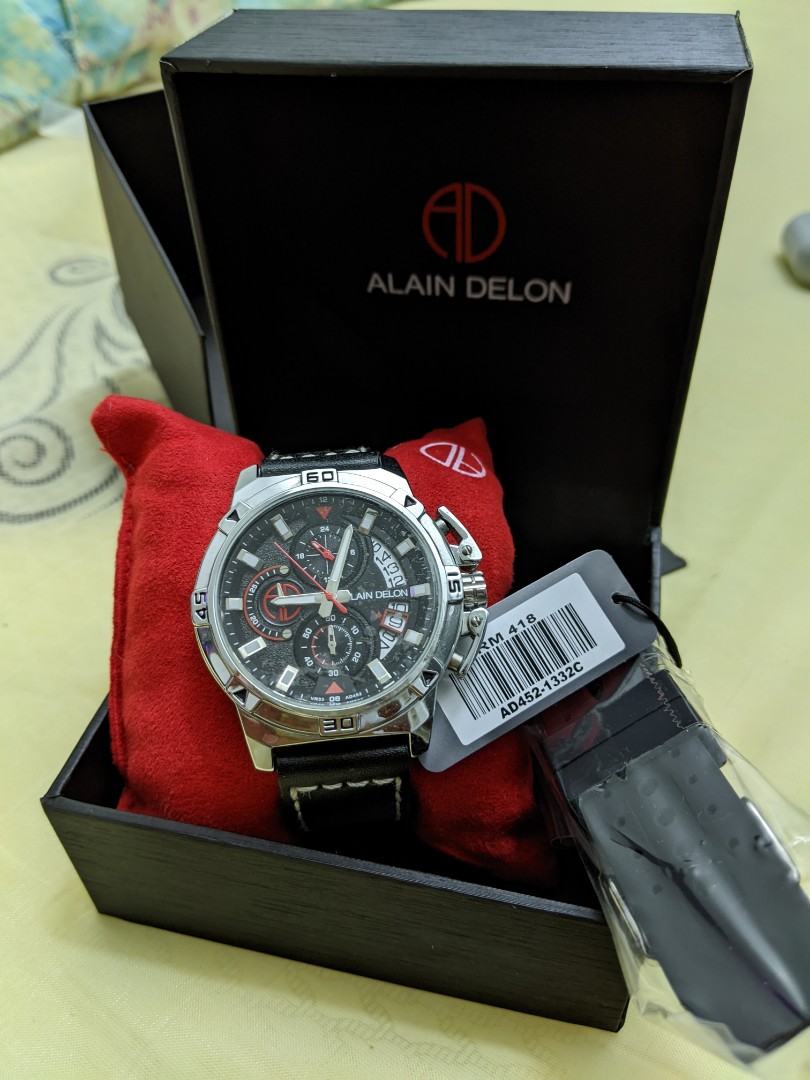 Alain delon 2025 chronograph watch