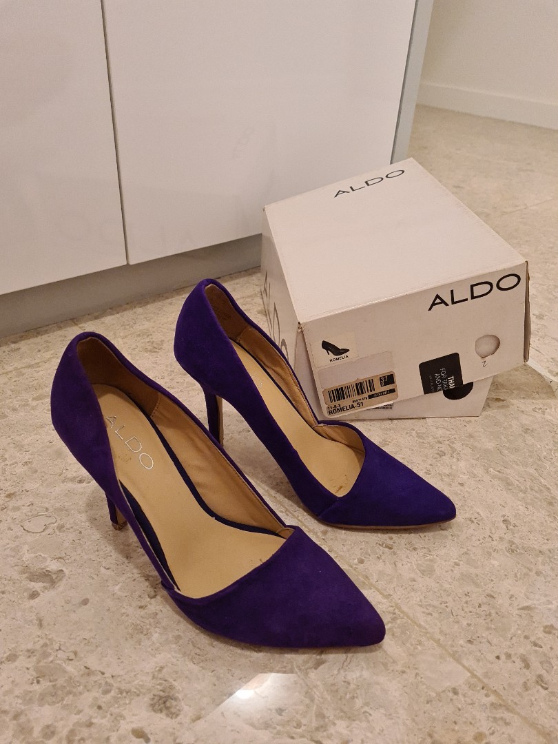 Aldo hotsell purple shoes