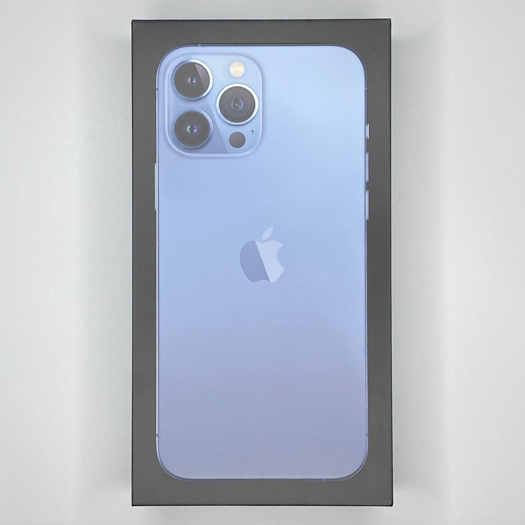新品未使用　iPhone13Pro blue AppleCare 128GB Apple iPhone 13 Pro Max (128GB) - Sierra Blue : Amazon.sg: Electronics