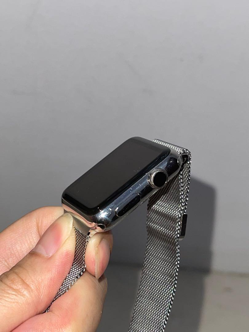 Apple Watch Series Stainless Steel, Telepon Seluler Tablet
