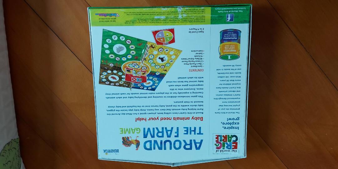 Around the Farm Game (by Eric Carle), 兒童＆孕婦用品, 嬰兒玩具 Carousell