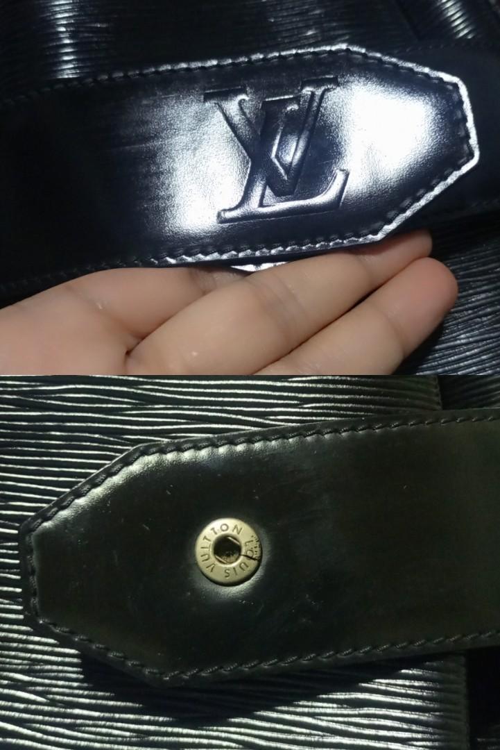 Authenticated Used Louis Vuitton Epi Soufflot M52222 Bag Handbag Ladies 