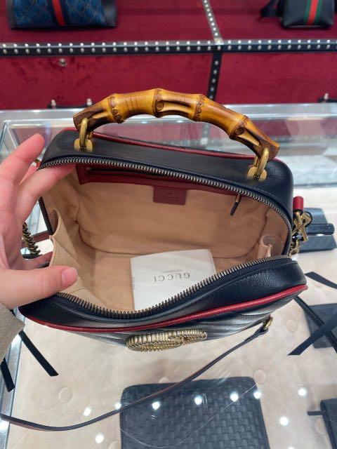 Gucci marmont bamboo deals