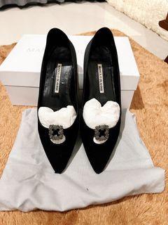 Authentic preloved manolo blahnik flat shoes