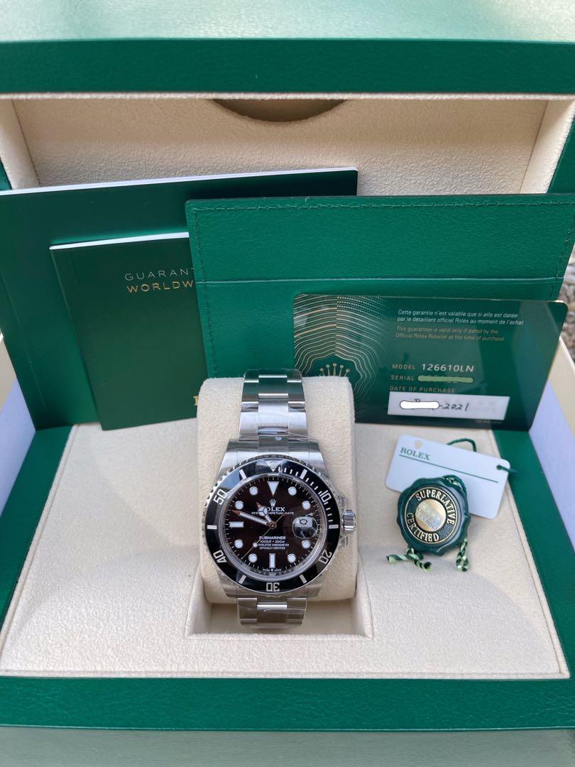 CNY 3 DAY SALE BARCODE STICKER Brand New Rolex Submariner Date 126610LN