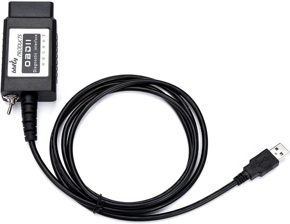 bbfly-BF32302 USB modified FTDI chip OBD-II Scan Tool for Windows ...