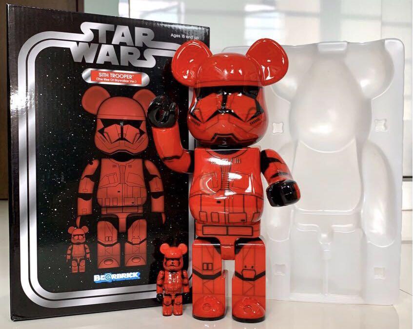 BE@RBRICK SITH TROOPER CHROME 100％ 400％ - その他