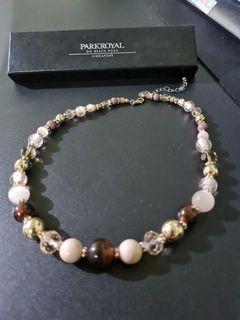 Beautiful handmade beaded necklace