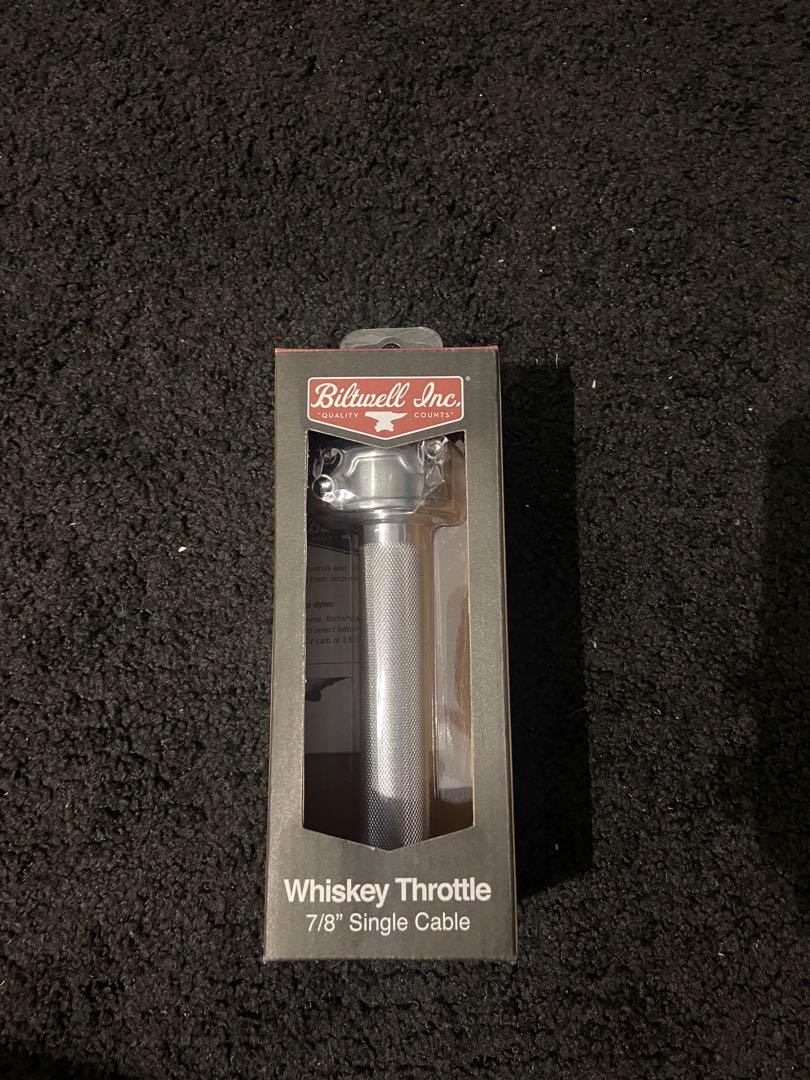 Biltwell Whiskey Throttle, Motorcycles, Motorcycle Accessories on Carousell