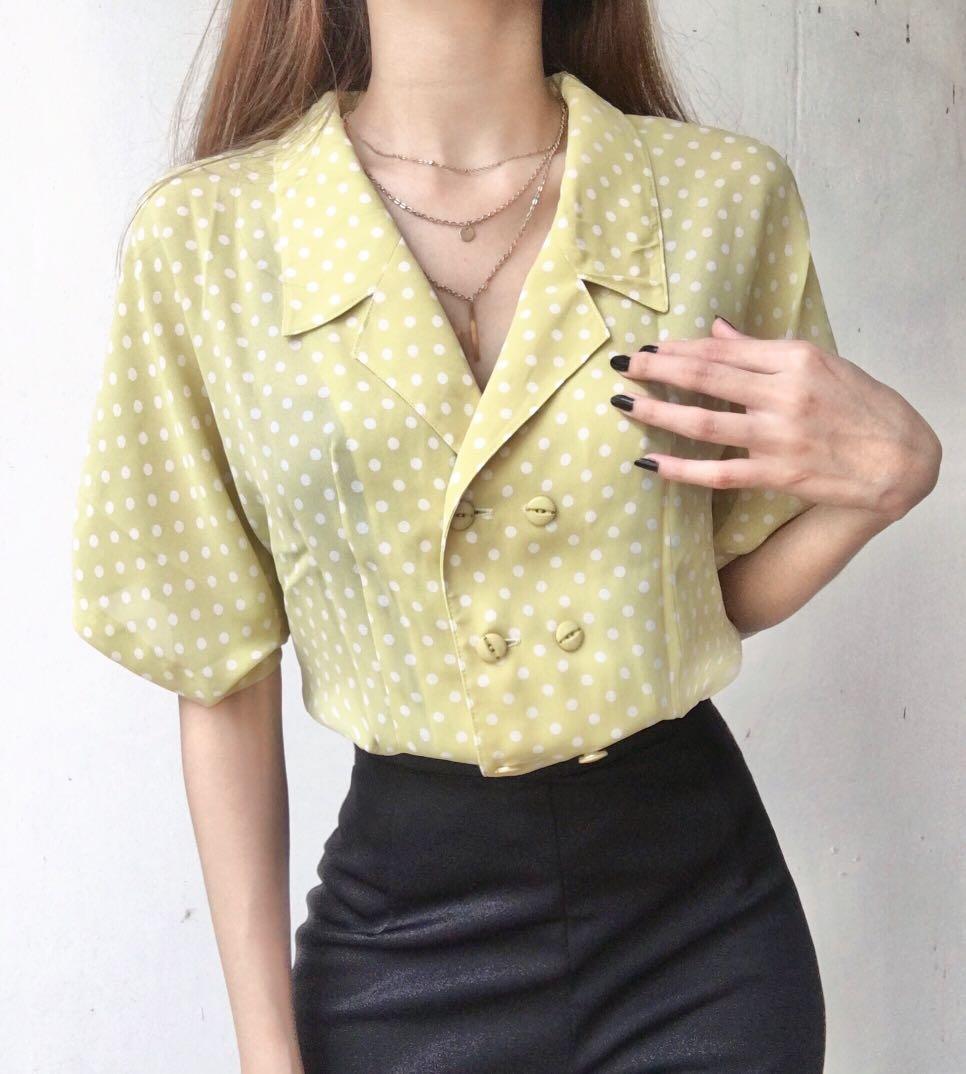 Blazer Top / Blazer Blouse / Kemeja 