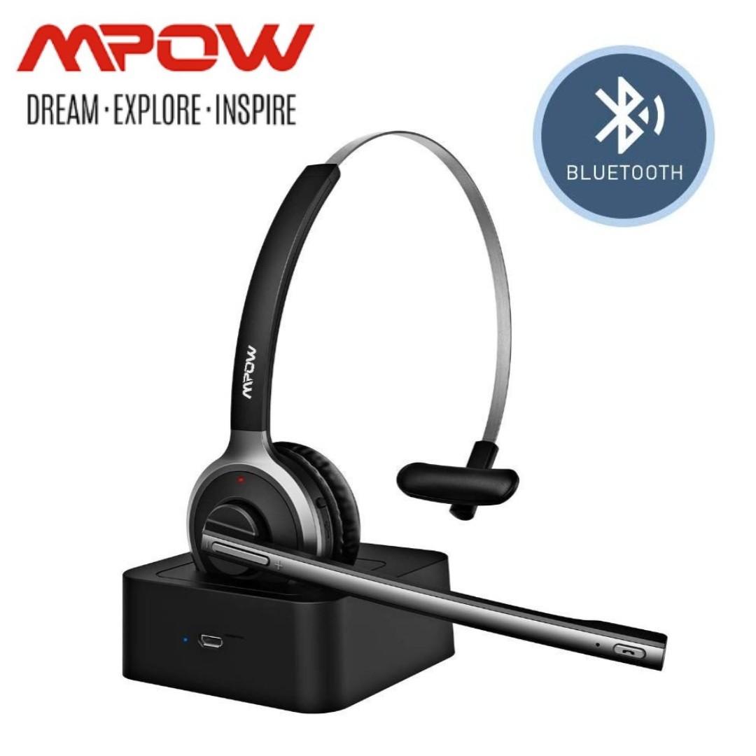 Mpow m5 pro hotsell bluetooth headset review