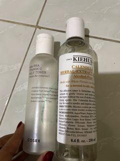 Botol kosong Kiehls n cosrx