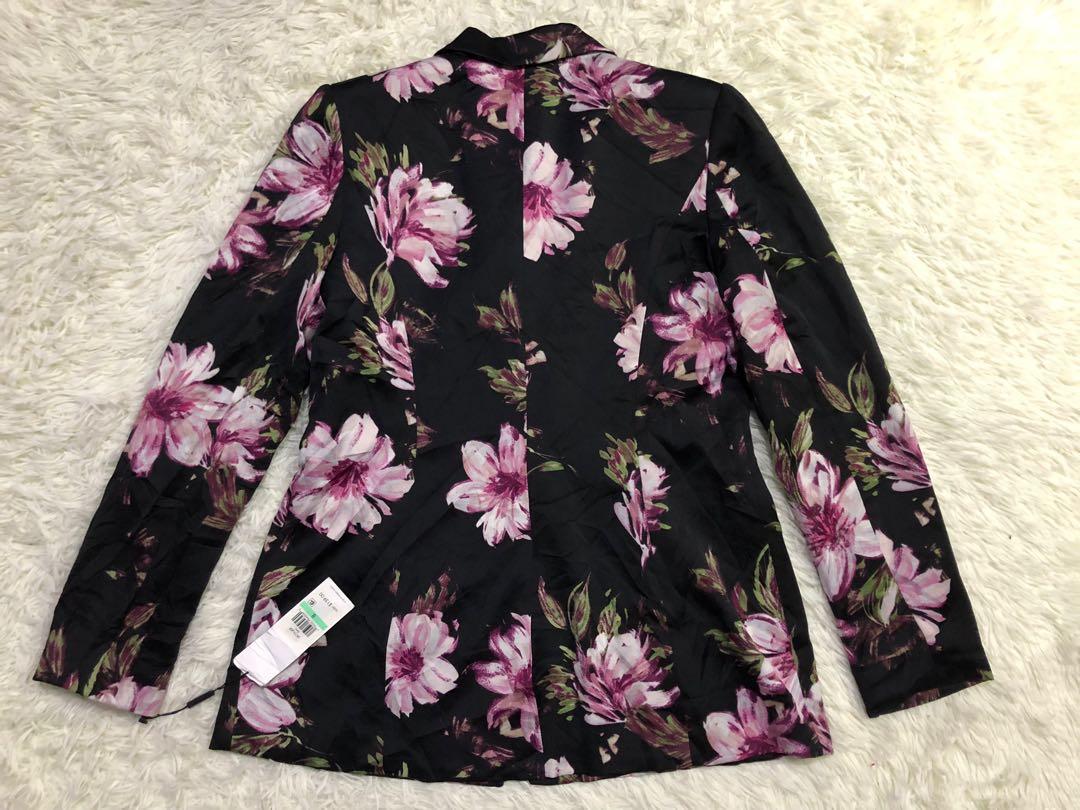 CALVIN KLEIN Floral Blazer