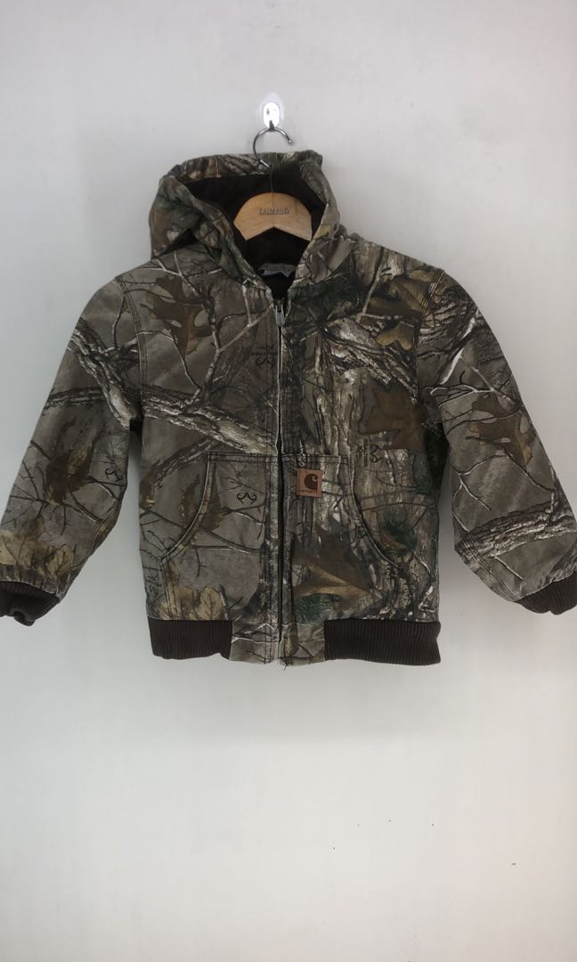 Carhartt camo deals jacket youth