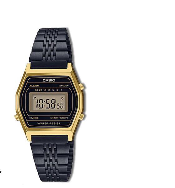 Casio vintage cheap black gold