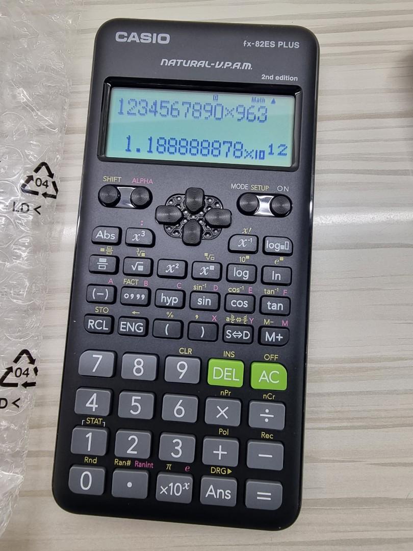Casio fx-82ES PLUS 2nd Edition, Computers & Tech, Office & Business ...