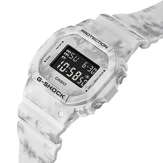 CASIO G SHOCK DW 5600GC 7DR SPECIAL COLOUR MODELS WHITE WATCH