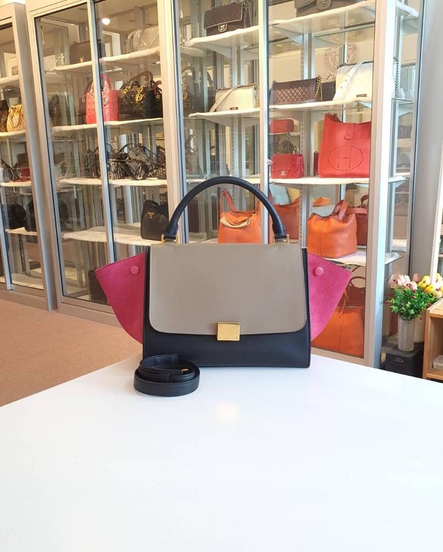 Celine trapeze 2025 tricolor