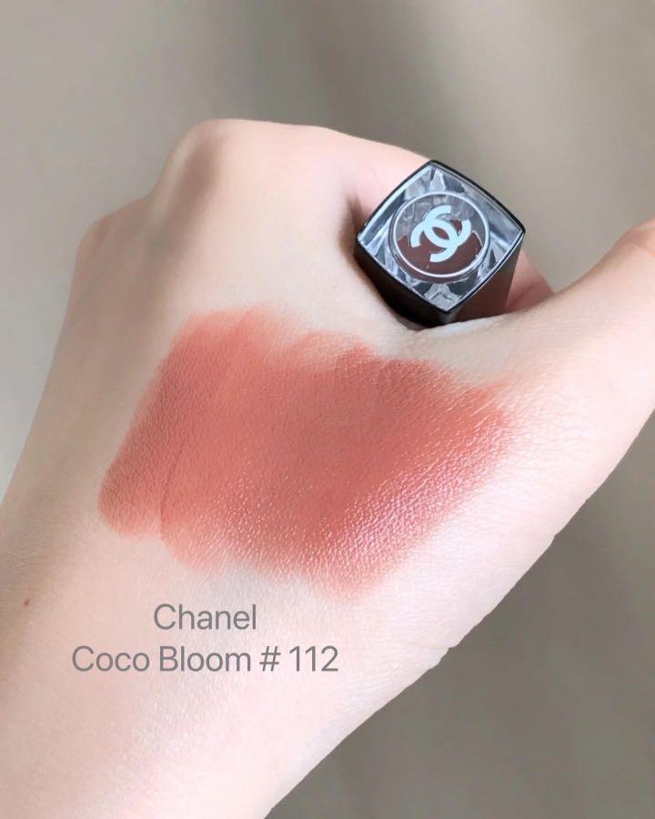 Chanel Rouge Coco Bloom Lipstick - 112 Opportunity - New 2021