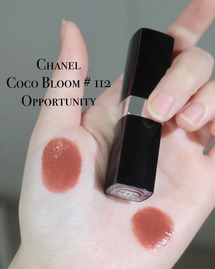 全新Chanel Lipstick 唇膏ROUGE COCO BLOOM #112 奶茶色, 美容＆個人護理, 健康及美容- 皮膚護理, 化妝品-  Carousell