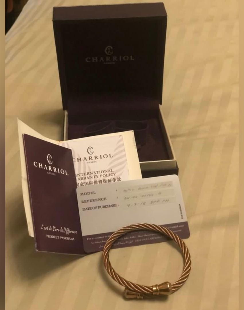 charriol bracelet large (Category: Luxury Accessories) located in Manila. Submitted by 29chi (Listing ID 1136991668, Image 3). Description: ptp admin selling charriol bangle in good condition with inclusion rfs decluttering pm for inquiries po thank you so much.