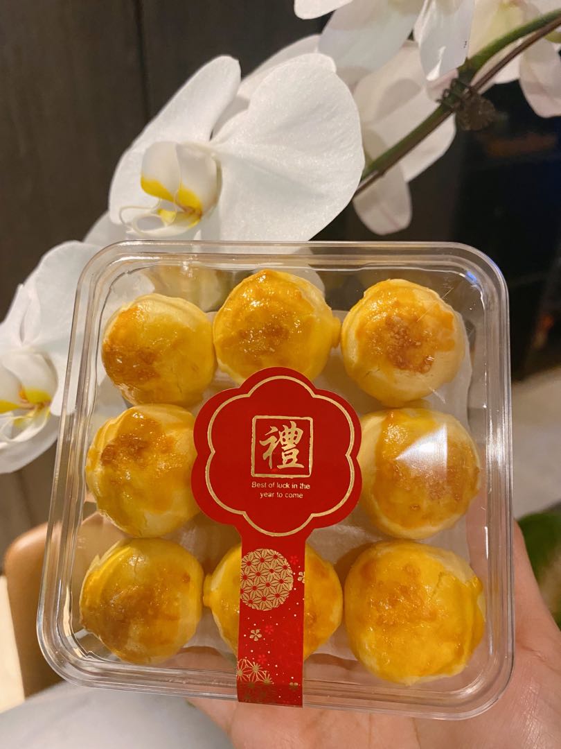 Parmesan Cheese Pineapple Tart, Food & Drinks, Homemade Bakes on Carousell