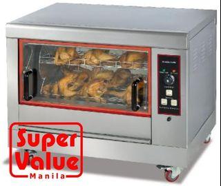 Chicken Rotisserie (Stainless Steel) Heavy Duty (Auto Burner) with Warranty and Service Center