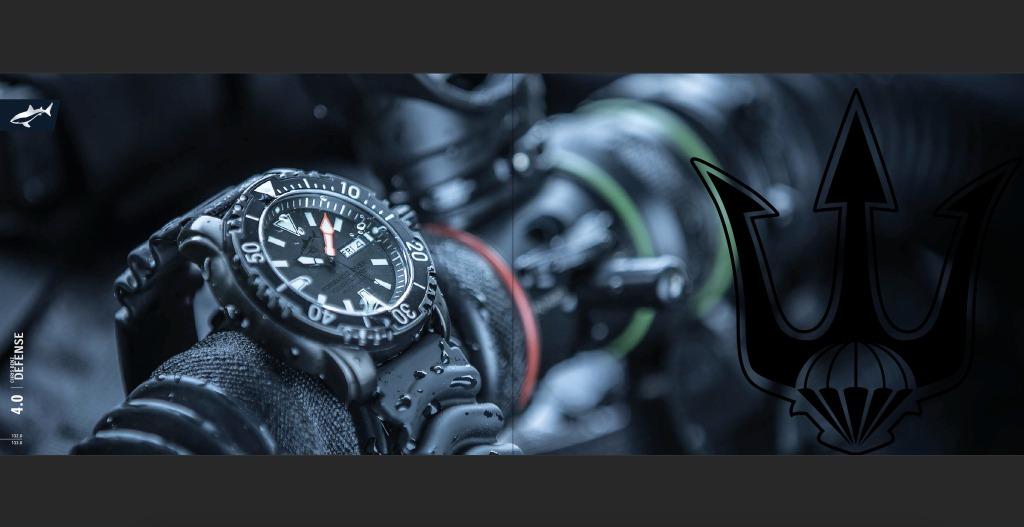 Chris benz dive watch on sale